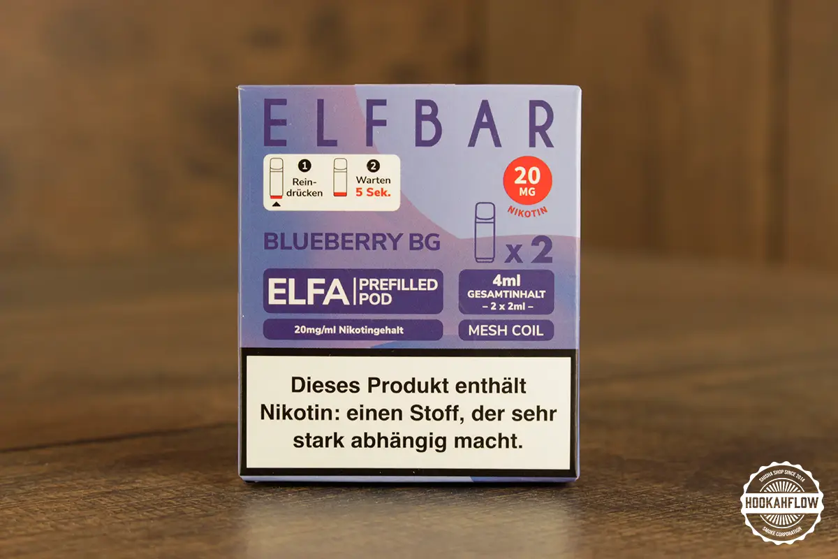 Elfbar ELFA Pod - Blueberry BG, 2 Stück