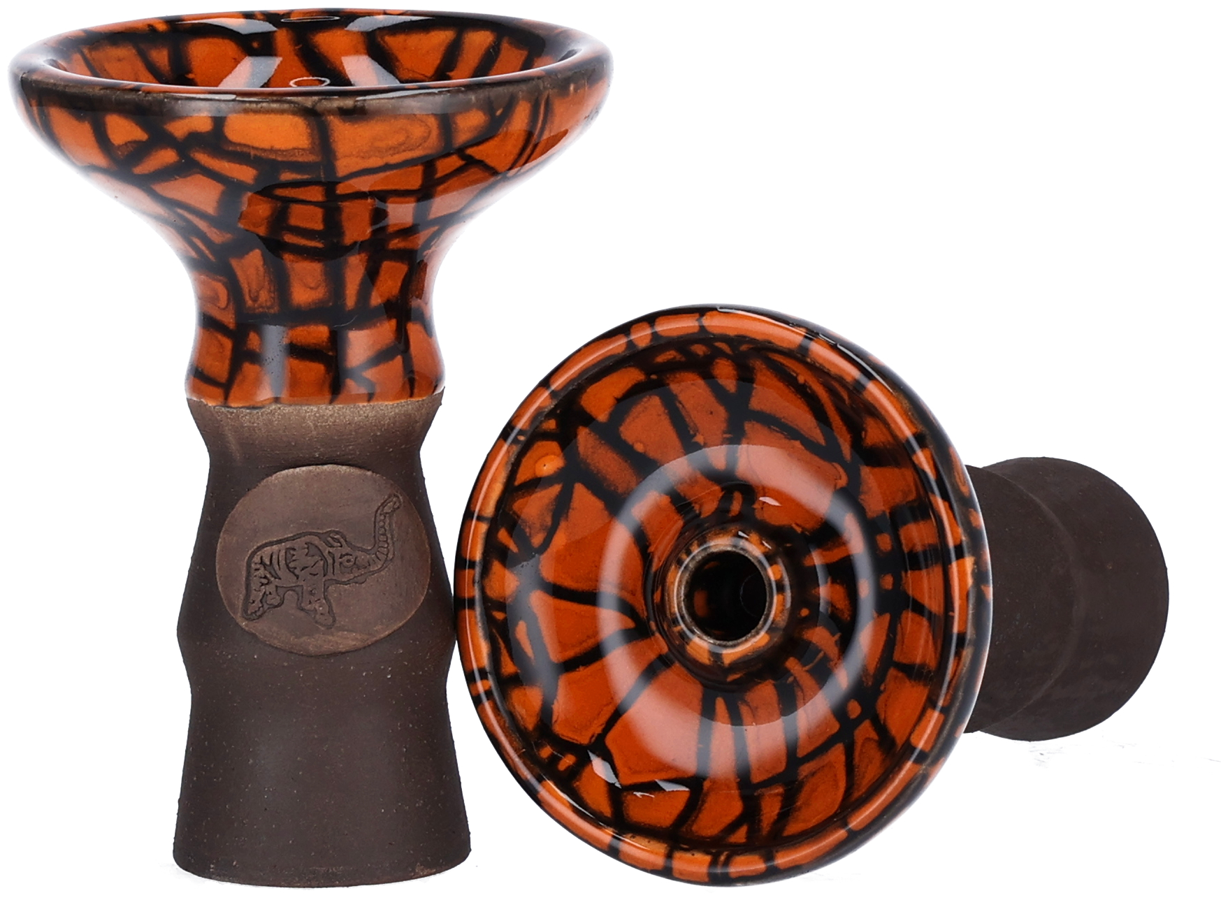 Silver Slon Phunnel - Spider Orange Black