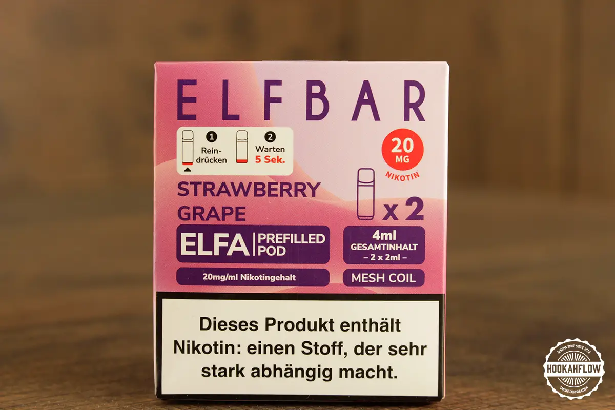 Elfbar ELFA Pod Strawberry Grape 2 Stueck