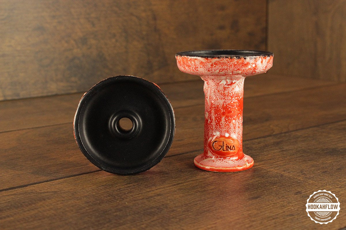 Glina Harmony Phunnel Frosted Red Glina Harmony Phunnel Frosted Red