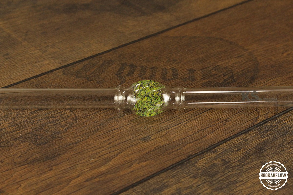 KS Glas Liner Green Yellow Detail KS Glas Liner Green Yellow Detail