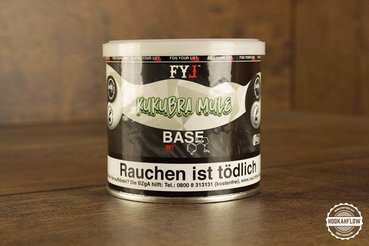 Hookain Fog Your Law Kukubra Mule 65g Hookain Fog Your Law Kukubra Mule 65g