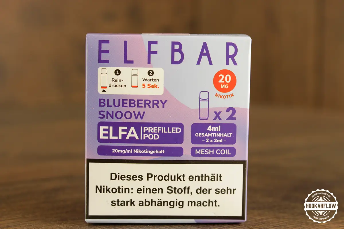 Elfbar ELFA Pod - Blueberry Snoow, 2 Stück