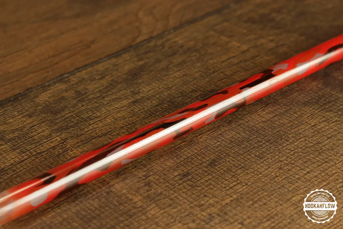 Kaya Glasmundstueck Camouflage XL rot 2 Kaya Glasmundstueck Camouflage XL rot 2