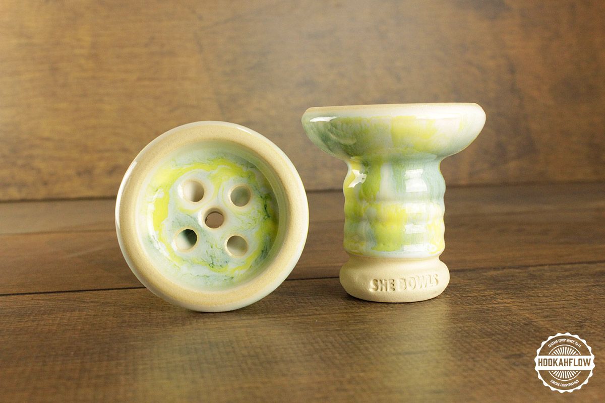 She Bowls Poseidon Mehrlochkopf Verde She Bowls Poseidon Mehrlochkopf Verde