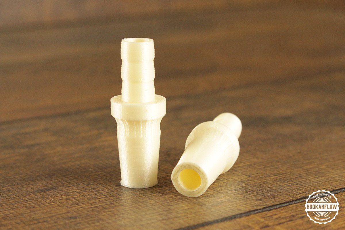 HookahFloW 3D Print Schlauchanschluss perlweiss HookahFloW 3D Print Schlauchanschluss perlweiss