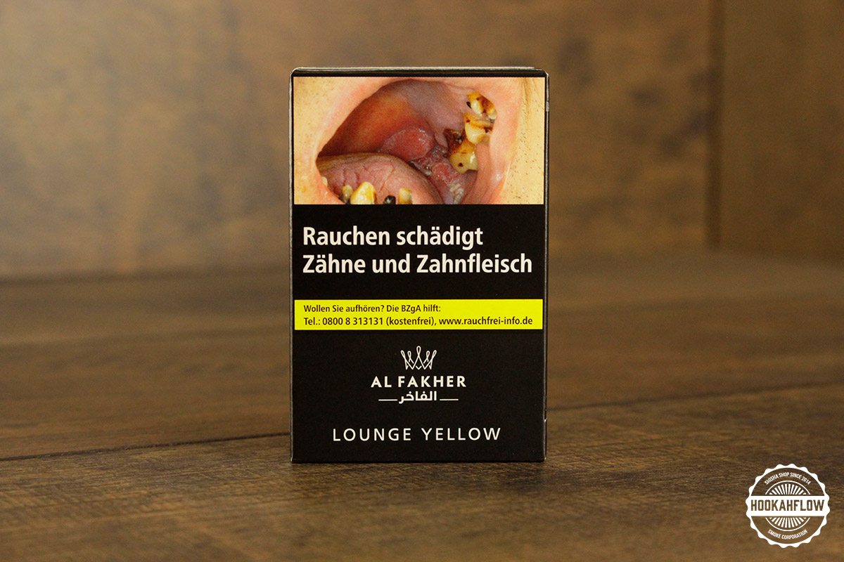 Al Fakher Lounge Yellow 20g Al Fakher Lounge Yellow 20g
