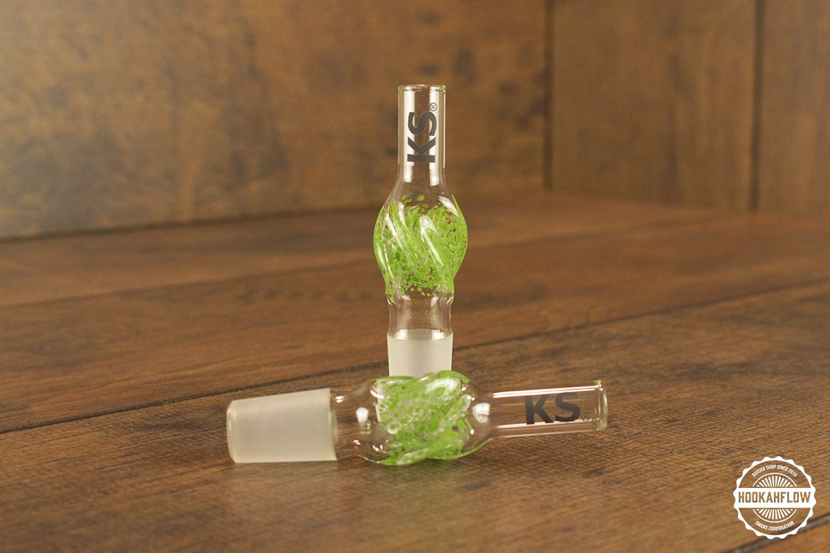 KS Glasschlauchanschluss mit Schliff Minea green KS Glasschlauchanschluss mit Schliff Minea green