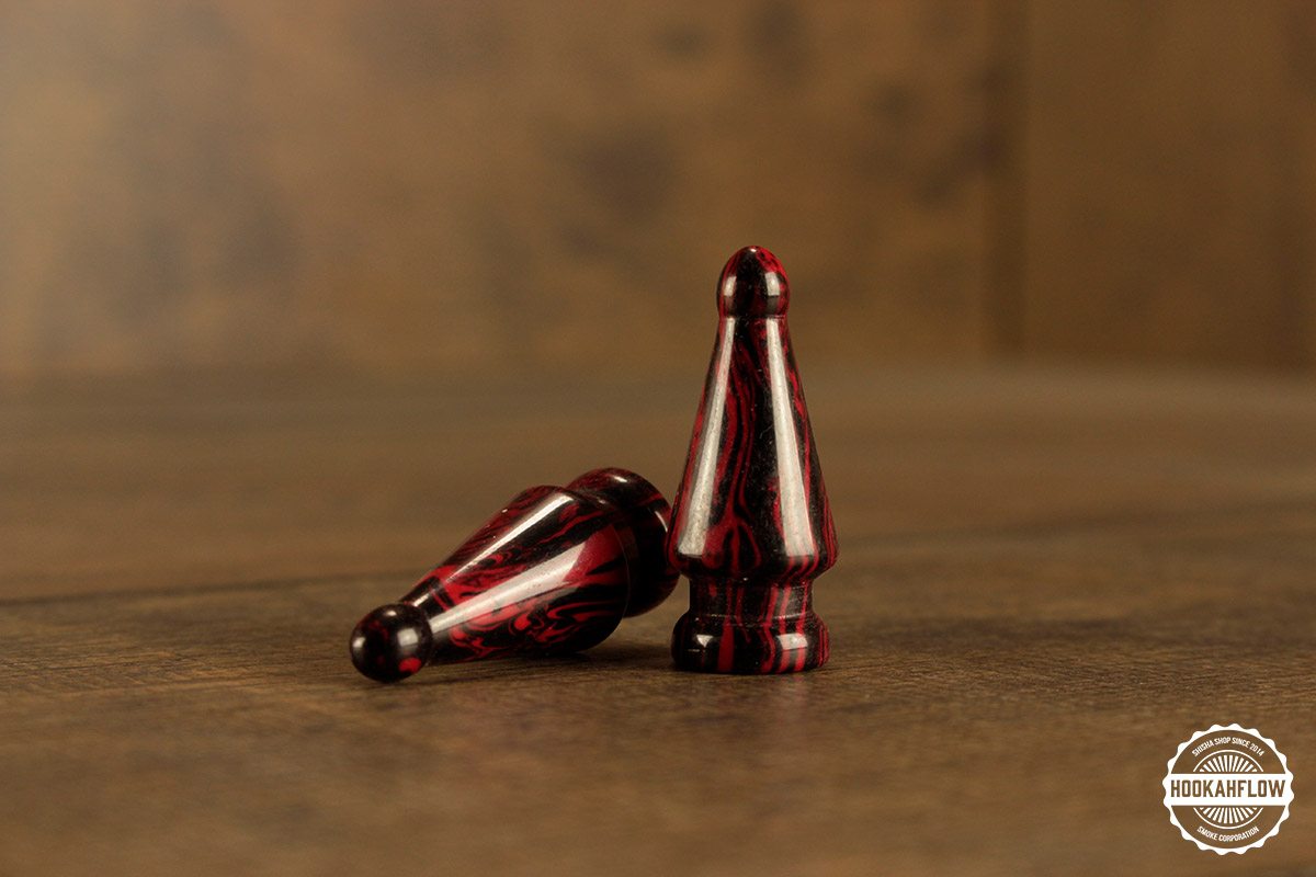 Tribus Phunnel Stopfen Rot Schwarz Tribus Phunnel Stopfen Rot Schwarz