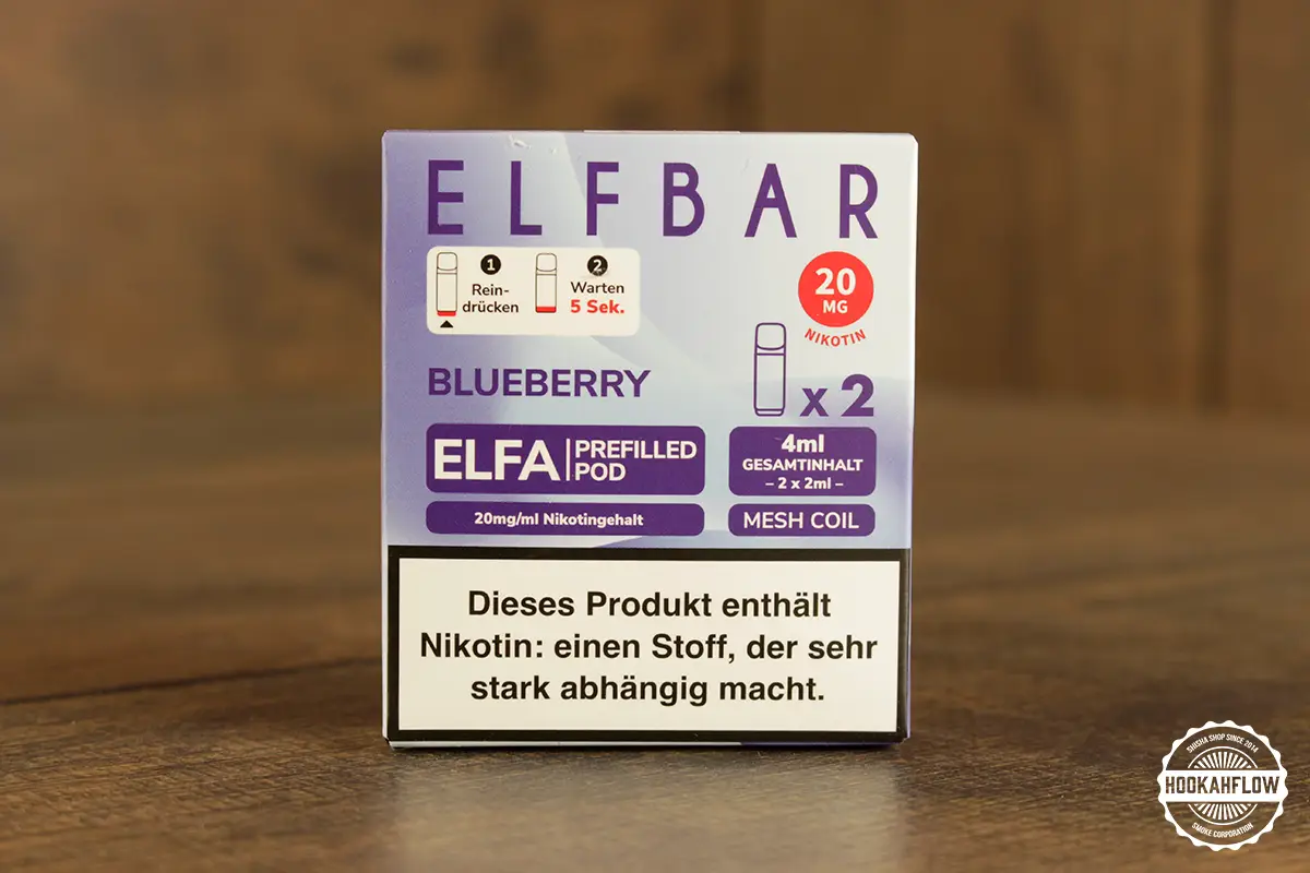 Elfbar ELFA Pod - Blueberry, 2 Stück