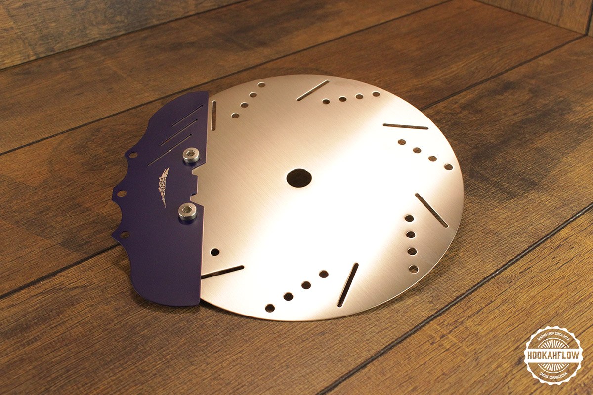 Alligator Bremsscheiben Kohleteller blau Alligator Bremsscheiben Kohleteller blau