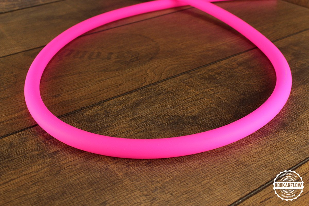 Silikonschlauch Matt, Neon Pink