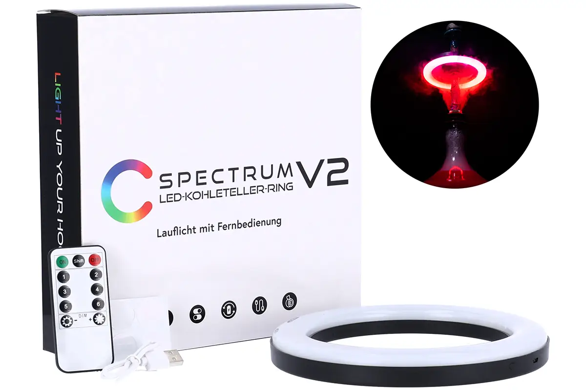 Tribus Spectrum V2 LED Kohleteller UFO Ring