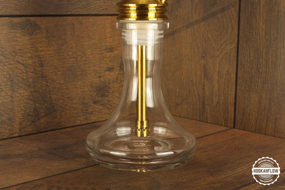 Ocean Hookah Kaif S Gold White Wood Clear 2 Ocean Hookah Kaif S Gold White Wood Clear 2