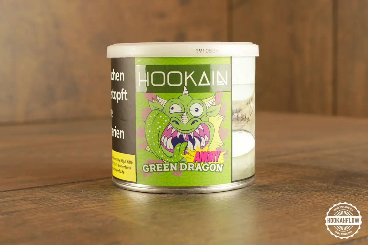 Hookain Angry Green Dragon 200g Hookain Angry Green Dragon 200g