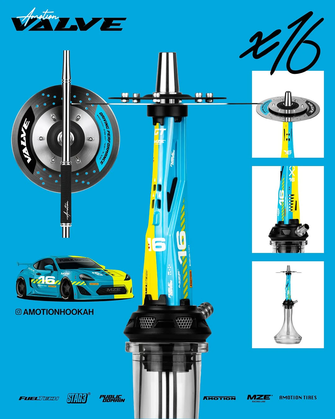 Amotion Valve X16 Amotion Valve X16