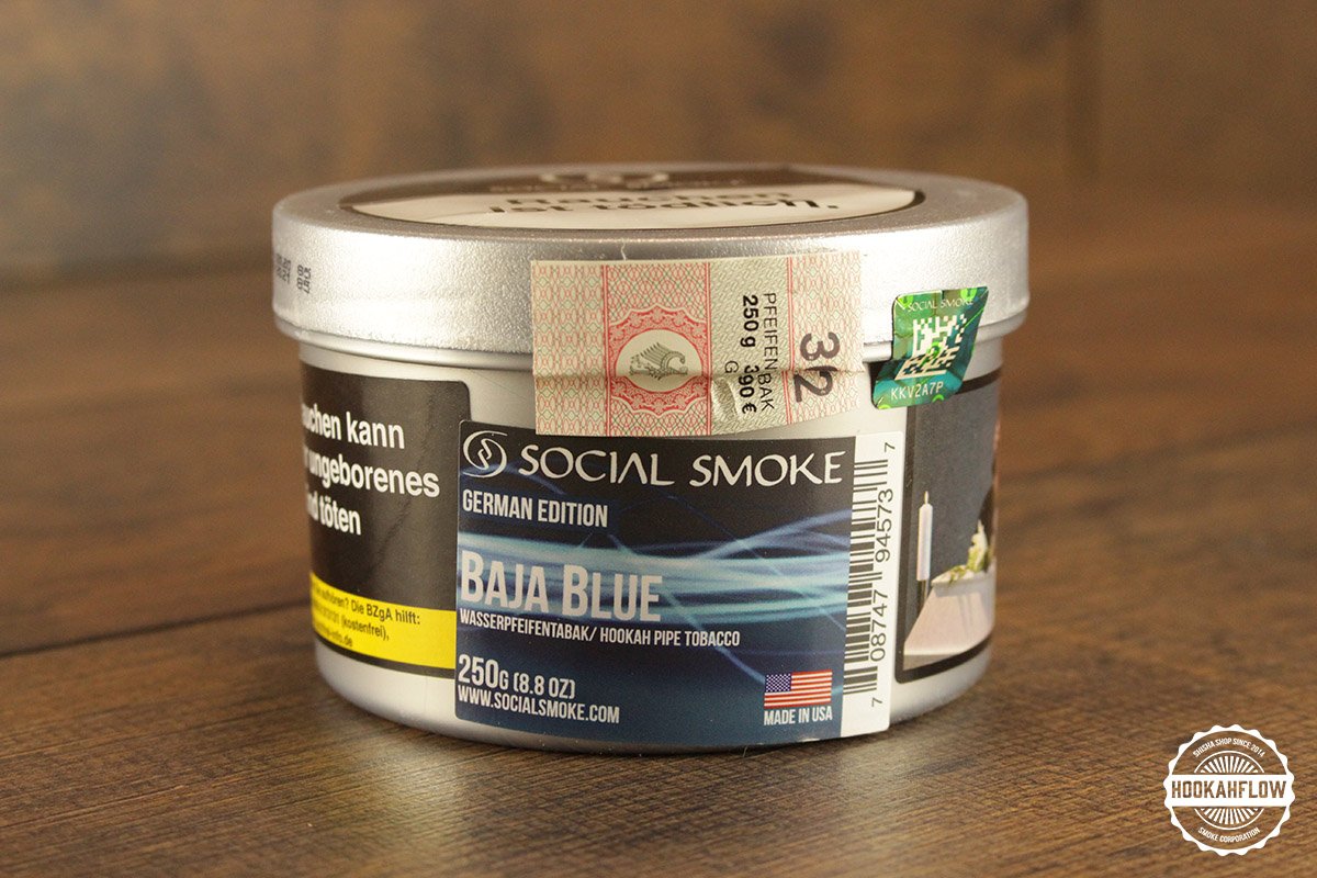 Social Smoke - Baja Blue, 200g