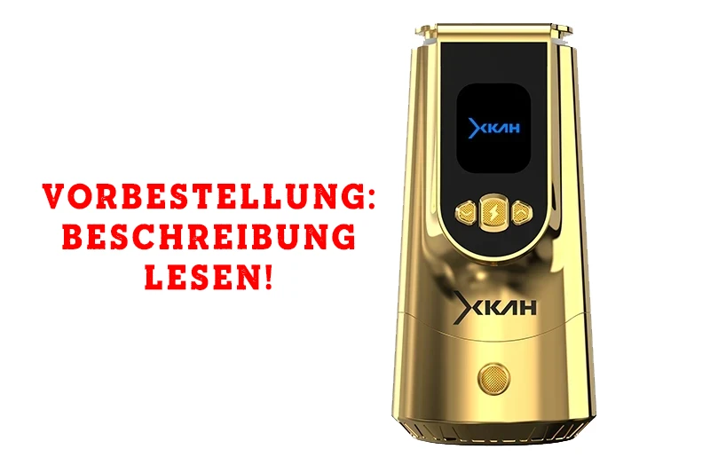 XKAH Pro Shisha E-HMD, Gold