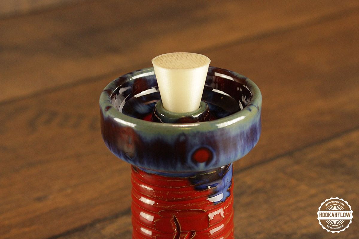 HookahFloW Hookah Plug perlweiss Detail HookahFloW Hookah Plug perlweiss Detail