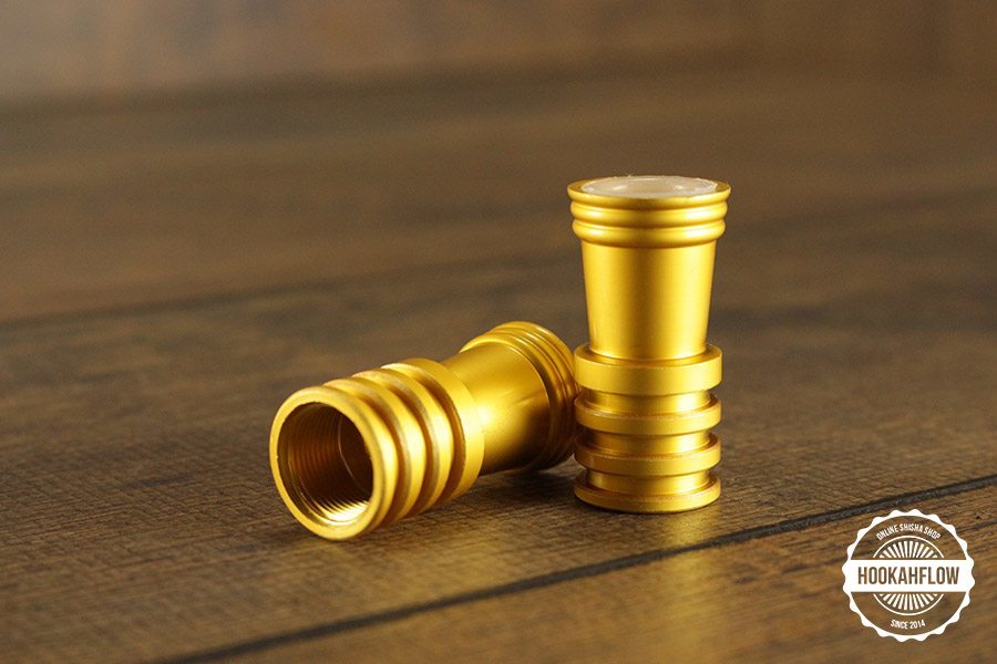 Caesar-Schlauchadapter-Gold-Matt