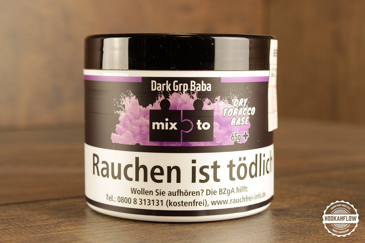 Mixto Dark Grp Baba 65g Mixto Dark Grp Baba 65g