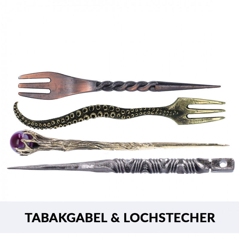 Tabakgabel & Lochstecher